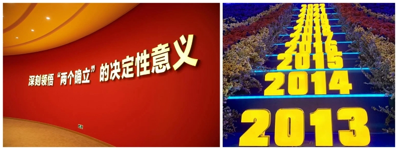 CA88党员干部旅行“奋进新时代”主题成绩展 