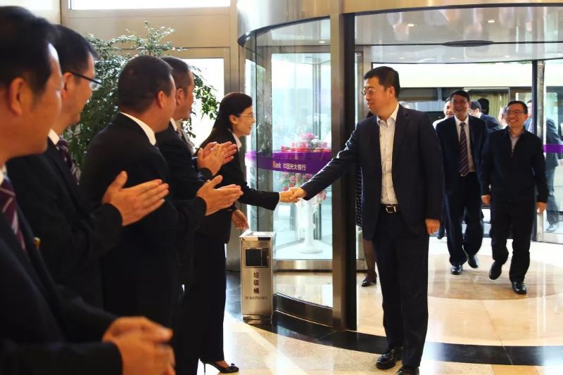 葛海蛟拜会安徽省委省政府向导并在皖调研 
